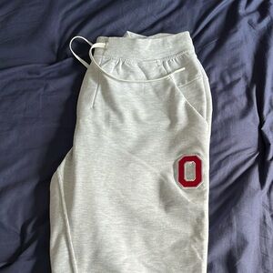 Mens LuLuLemon Gray Ohio State Buckeyes City Sweat Jogger